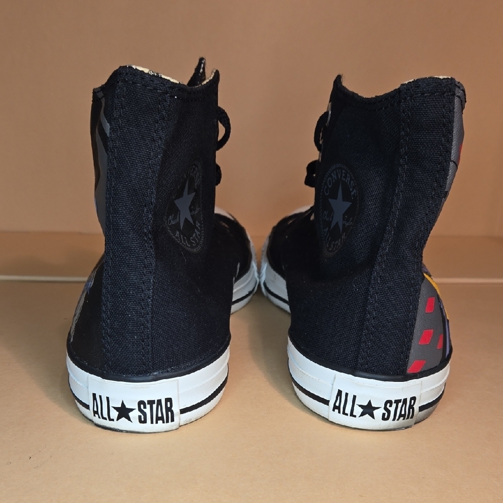 RARE🔥 Converse Chuck Taylor x BATMAN vs The Joker DC Comics All Star Hi Top 8.5 - Picture 9 of 12